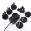 12V1A InterChangerable Power Adapter 5v2a 24V0.5a Max 12w AC/DC  Portable power adapter High-quality Affordable power adapter