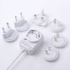 12V1A InterChangerable Power Adapter 5v2a 24V0.5a Max 12w AC/DC  Portable power adapter High-quality Affordable power adapter - Image 3